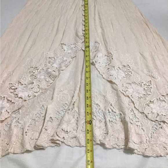 Fillyboo Wonder Years Embroidered Off The Shoulder Maxi Dress Size XS - Picture 13 of 14